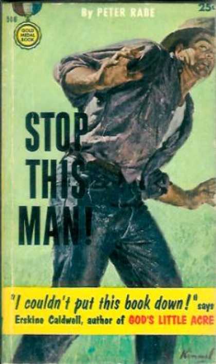 Gold Medal Books - Stop This Man! - Peter Rabe