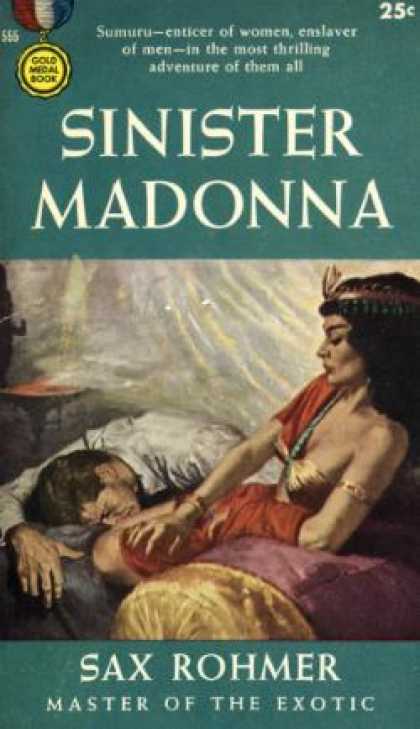 Gold Medal Books - Sinister Madonna - Sax Rohmer