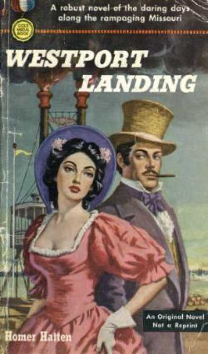 Gold Medal Books - Westport Landing - Homer Hatten