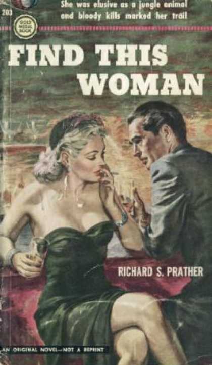 Gold Medal Books - Find This Woman - Richard S. Prather