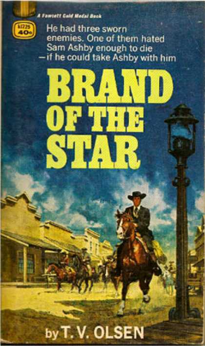 Gold Medal Books - Brand of the Star - T. V. Olsen