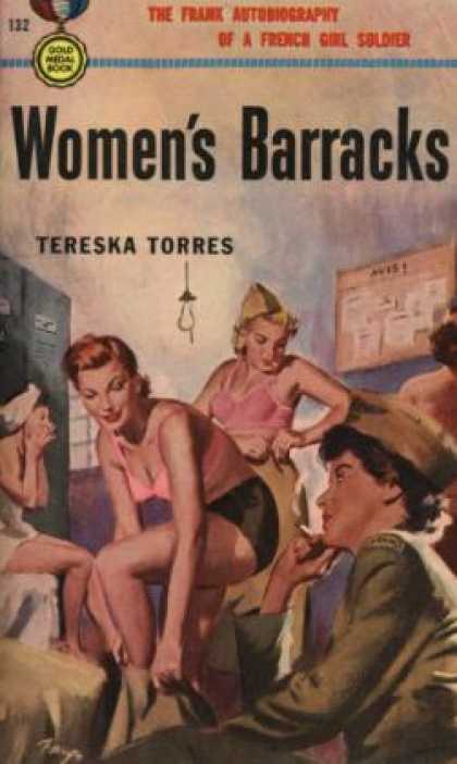 Gold Medal Books - Women's Barracks - Tereska Torres