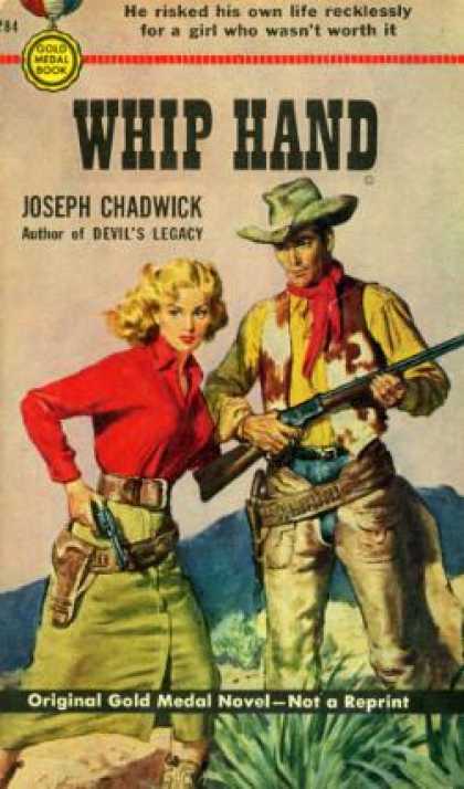 Gold Medal Books - Whip Hand - Joseph Chadwick