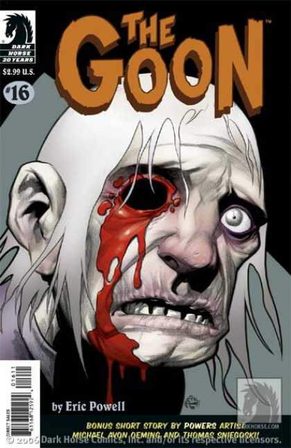 Goon 16 - Dark Horse 30 Years - Head - Monster - Eric Powell - Direct Sales - Eric Powell