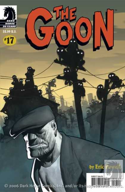 Goon 17 - Chess Piece - Eric Powell - Telephone Wires - Telephone Poles - Haze - Eric Powell