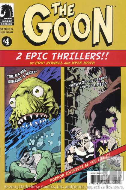 Goon 4 - Sea Hag - Thrillers - Beware - Beast - Horror - Eric Powell