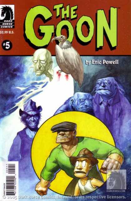 Goon 5 - Eric Powell - Horse - Vulture - Ghost - Muscular Man - Eric Powell