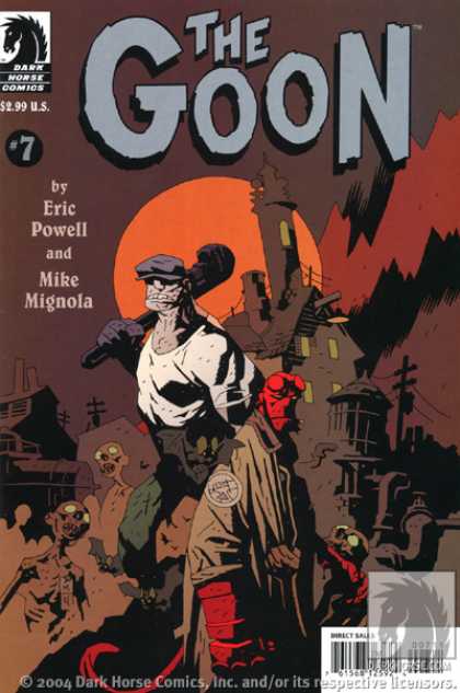 Goon 7 - Dare Horse Comics - 299 Us - Eric Powell - Mike Mignola - Direct Sales - Dave Stewart, Mike Mignola