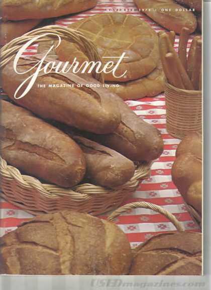 Gourmet - November 1978