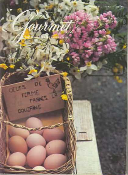 Gourmet - April 1982