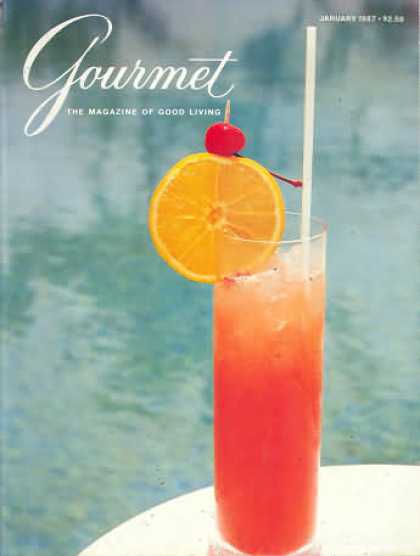 Gourmet - January 1987