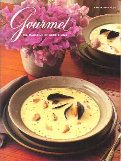 Gourmet - March 1988