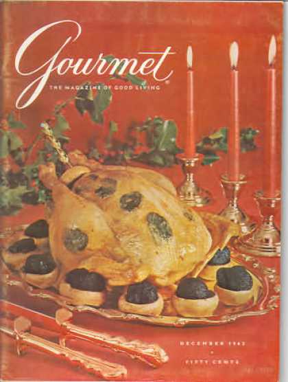 Gourmet - December 1962