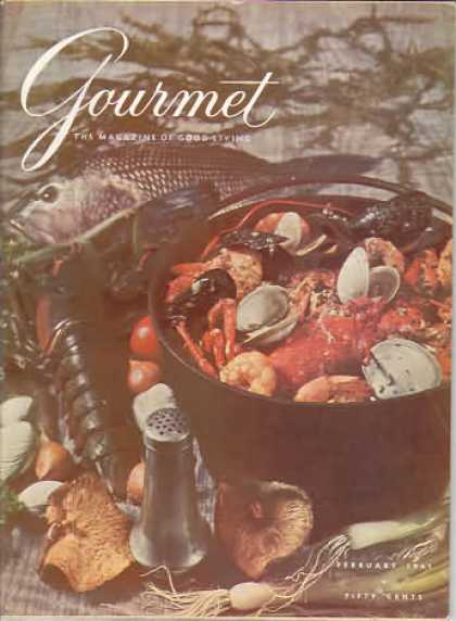Gourmet - February 1961