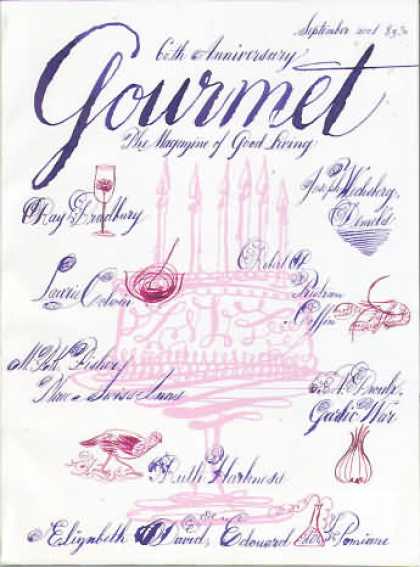 Gourmet - September 2001