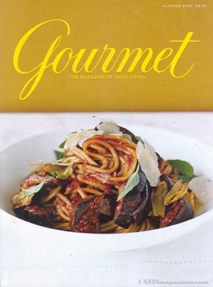 Gourmet - October 2007