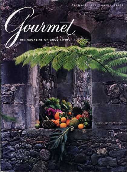 Gourmet - October 1972