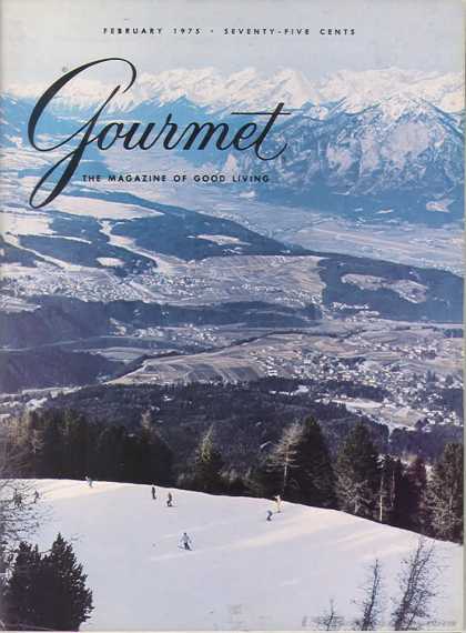 Gourmet - February 1975