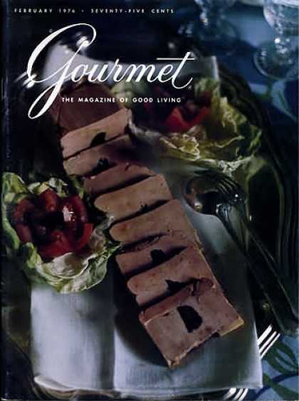 Gourmet - February 1976