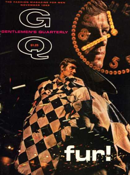 GQ - November 1969 - Fur