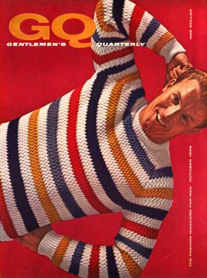 GQ - October 1958 - Colors