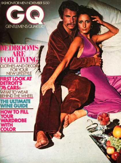 GQ - November 1975 - Bedrooms are for living