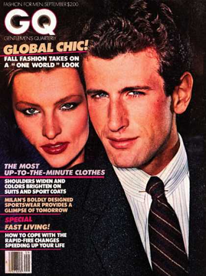 GQ - September 1979 - Global chic