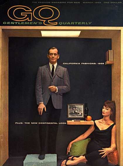 GQ - March 1959 - Room