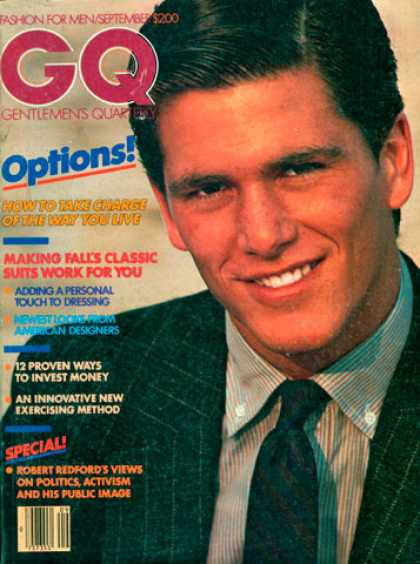 GQ - September 1980 - Options