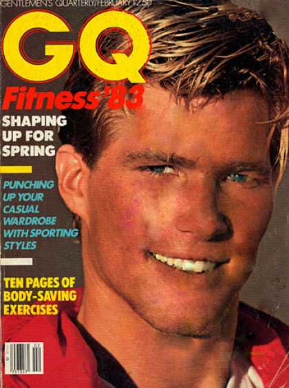 GQ - February 1983 - Fitness