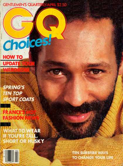 GQ - April 1983 - Choices