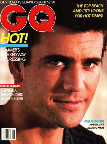 GQ - June 1983 - Mel Gibson