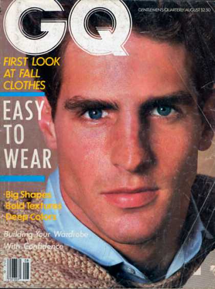 GQ - August 1983 - Fall clothes