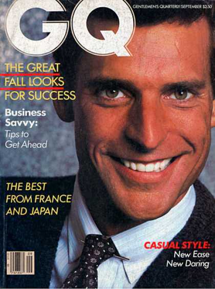 GQ - September 1983 - Casual style