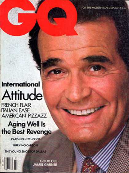 GQ - March 1984 - James Garner