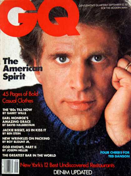 GQ - September 1984 - Ted Danson