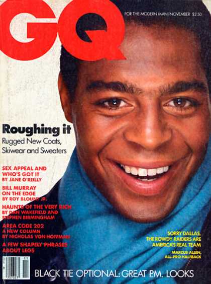 GQ - November 1984 - Roughing It