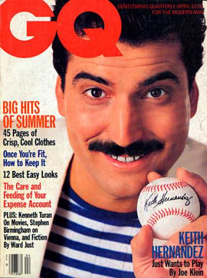 GQ - April 1986 - Keith Hernandez