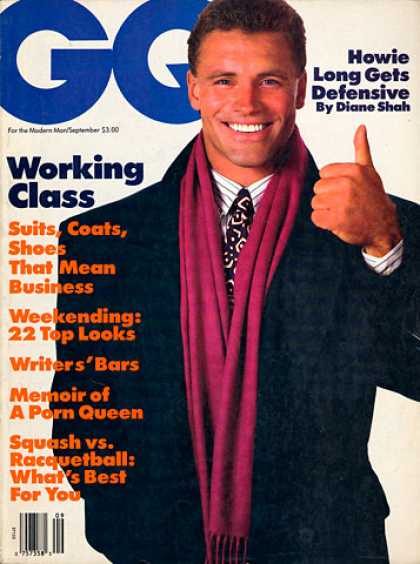 GQ - September 1987 - Howie Long