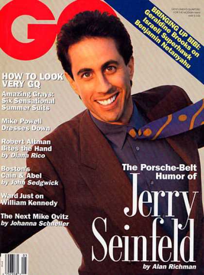 GQ - May 1992 - Jerry Seinfeld