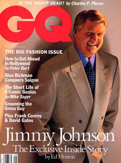 GQ - September 1994 - Jimmy Johnson
