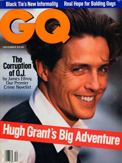 GQ - December 1994 - Hugh Grant