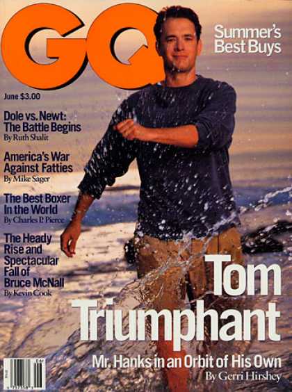 GQ - June 1995 - Tom Hanks
