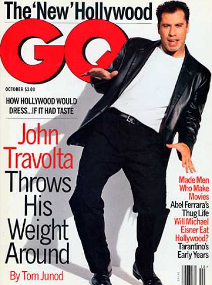 GQ - October 1995 - John Travolta