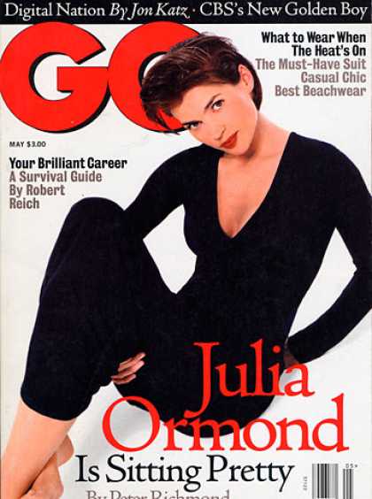 GQ - May 1996 - Julia Ormond