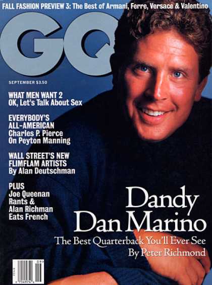 GQ - September 1996 - Dan Marino