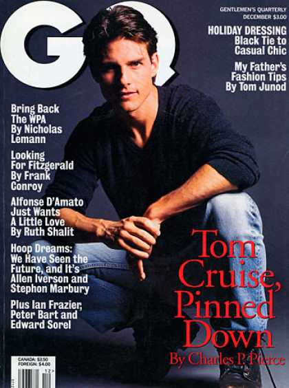 GQ - December 1996 - Tom Cruise