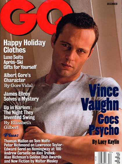 GQ - December 1998 - Vince Vaughn