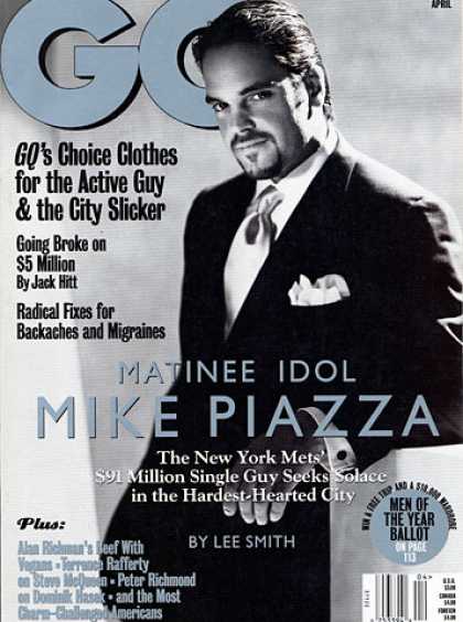 GQ - April 1999 - Mike Piazza