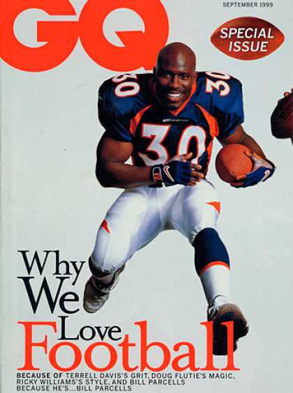 GQ - September 1999 - Why We Love Football
